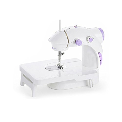 Iboost Portable Sewing Machine with Extension Table, Bobbins, Needles, and Foot Pedal, 2-Speed - Thumbnail 5
