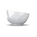 Tassen White Porcelain Face Bowls (Happy)