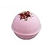 Night of Romance Giant XXLG 12 Ounce Fizzy Bath Bomb Featuring Real Dried Flower Petals by Villamonte Lane