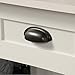 Sauder County Line Night Stand, Soft White finish