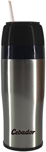 Yerbomos 2.0 Flask, Matero & Bombilla in one! | Mate Tea Container 350ml | High Quality Product | Yerba Mate Container | Ergonomic Construction | Cebador |