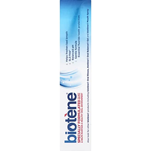 Biotene Dry Mouth Fluoride Toothpaste Fresh Mint Original 4.3 Oz. (2