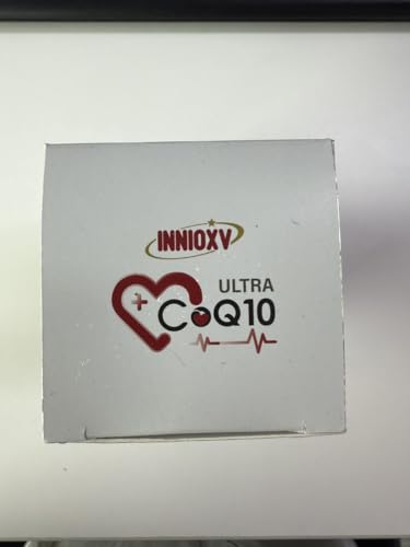 INNIOXV COQ10 200MG SOFTGELS – HIGH ABSORPTION COENZYME Q10 FOR HEART HEALTH, CELLULAR ENERGY & ANTIOXIDANT SUPPORT – 60 SOFTGELS