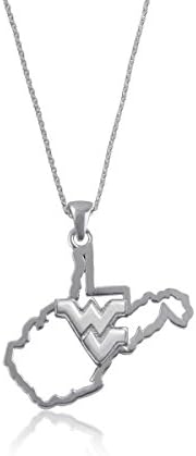 West Virginia University Mountaineers WV Sterling Silver Jewelry by Dayna Designs