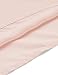Romwe Women's Summer Triple Color Block Blouse Loose Fit Casual Teen Top Tshirt Pink L