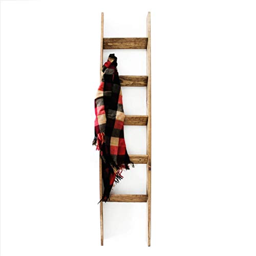 Blanket Ladder, Rustic Blanket Ladder, 5ft Blanket Ladder, Wooden blanket ladder, Nursery Blanket Ladder, Towel Ladder, 5ft - Thumbnail 2