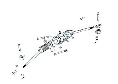 ATVPC Steering Rack and Pinion for Polaris RZR 900 2011-2014, fits 1823706 - Thumbnail 2
