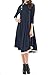 Pastel by Vivienne Women's Midi Swing Dress with Crochet Lace Trim Detail