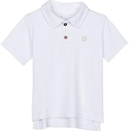 Shedo Lane Sun Protection Polo Shirt UPF 50+ UV Protective SPF Clothing White 4T