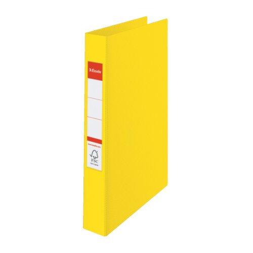 Esselte 4 Ring Binder, PP, Holds up to 380 Sheets, 60 mm Spine, 82405 A4, Blue Amazon.co.uk