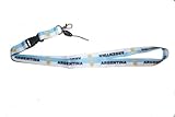 Argentina AFA Fifa World CUP Lanyard Keychain Passholder .. 24 Inches Long.. New