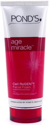 ponds age miracle youthful glow face wash