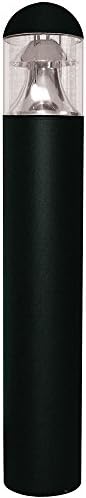 11w LED Round Dome Top Bollards with Standard Reflector 120v - Bronze - 4000K