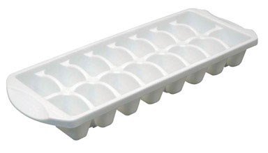 Sterilite 72408012, Stacking Ice Cube Tray, White - 1 Pack
