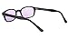 Pacific Coast Original KD's Biker Sunglasses (Black Frame/Purple Lens)