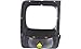 Evan-Fischer EVA18972011002 Headlight Door Single Driver Side LH Grill Extension Grille headlamp Bezel Molding Moulding trim Black With chrome and parking light
