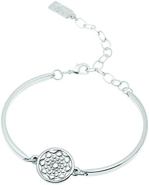 Foxy Women's Nature Motif Pendant Charm Bracelet - Dreamcatcher, Silver