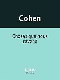 Choses que nous savons