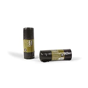 Perfetto vuilniszakken 10 stuks afmeting-70 x 110 cm. Kleur-Zwart, Meerkleurig, One Size