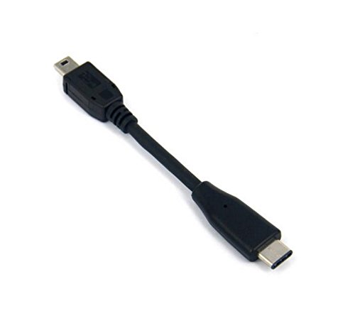 System-S USB Type C 3.1 to Mini USB OTG Cable 10 cm
