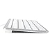 GMYLE Compact Wired USB Mini Keyboard for PC (Metallic Silver and White)