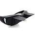 PWOW Creative High-definition Horizontal Glasses Lazy Glasses Bed Lie-down Periscope Glasses - Size L (Black)