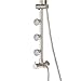 Lanikai Rain Shower Head with Handheld Spray Combo - 1028-BN, Brushed Nickel - 8