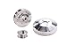 BBK 15550 Underdrive Performance Pulley Kit – CNC Machined Aluminum 8-Rib for Ford F Series Truck, Expedition 4.6L, 5.4L – 3 Piecethumb 2