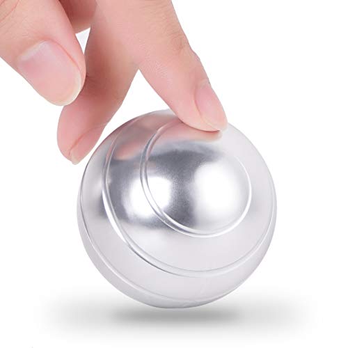 samisoler Stress Relief Toys for Office, Desk Fidget Toy for Adults and Kids. Kinetic Spinner Metal Ball with Visual Illusion for Kill time, Anti-Anxiety, Keep Focus, Relaxing. - Thumbnail 6