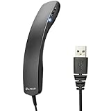 ALTEAM Wired Portable USB Handset Plug and Play with 2M Long Cable for Softphone Lightweight 78g, Retro, Volume Control, Microphone Mute