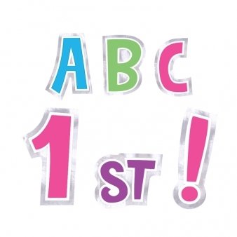 Letter "V" Personalized Letter Stickers - 1 PC