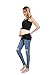 Maternity Belly Band Pregnancy Pants Extender Seamless Stretchy Bands Women Black (M)