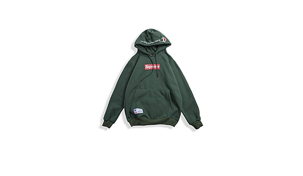 Supreme X Champion Box Logo Hoodie for 