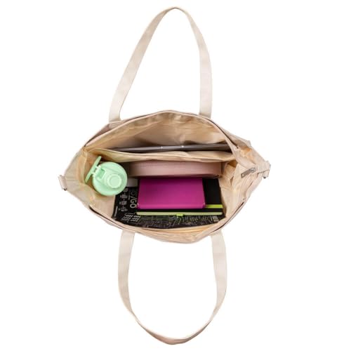 Bolsa Tote Daily Clear Gocase - Leve, Moderna e Minimalista (Off White)