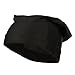 Black Thick Spandex Dreadlock Skull Cap - Thick