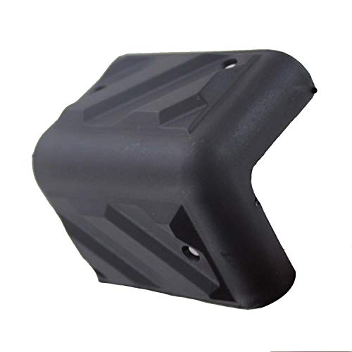 MIYAKO 3" inches Cabinet Speaker Corners Protector PA/DJ Stackable Heavy Duty ABS Plastic Universal Fit (Set of 8) - (21-803)