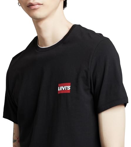 Levi's Herren 2-Pack Crewneck Graphic Tee T-Shirt, Sportswear White/Mineral Black, L 7