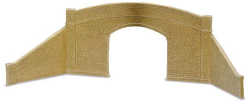 Peco HO Single Bridge Side w/Wing Walls