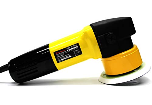 Maxshine M8S Dual Action/DA Polisher: 900W, Orbit Diameter Size: 8mm (Yellow)