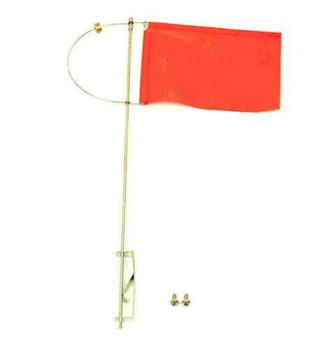 New Marine Verklicker Wind Direction Indicator with Counterweight for Sailing Boats Size 125 mm (Red)