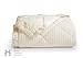 Home Fashion Designs Romana Collection Luxury Goose Down Alternative Quilted Blanket By Brand (King, Ivory)