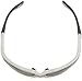 Radians Crossfire 2243 Infinity Premium Safety Glasses, Silver Mirror Lens - Pearl White Frame, Regular