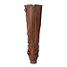 Top Moda Women's COCO 1 Knee High Riding Boot (9, Tan)