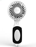 OBOSOE Mini Portable USB Fan,Rechargeable Battery Handheld Personal Fan for Outdoor Travel Home