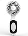 OBOSOE Mini Portable USB Fan,Rechargeable Battery Handheld Personal Fan for Outdoor Travel Home