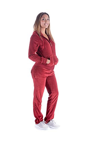 velour jogging outfits