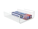 Under Shelf Wrap Rack in WHITE model 1983W from Organize It All