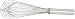 Winco Stainless Steel Piano Wire Whip, 10-Inch (2-Pack)