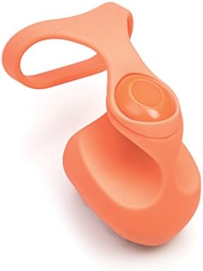 Dame Products Fin Vibrator for Fingers, Coral