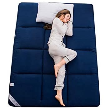 Amazon.com - WYBF Futon Memory Foam Foldable Durable Soft ...